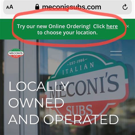 meconis order online.